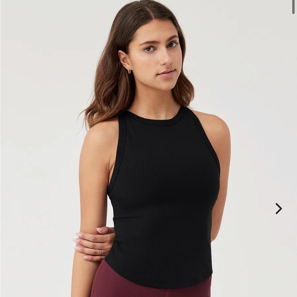 Outdoor voices SuperForm™ Rib High Neck Tank